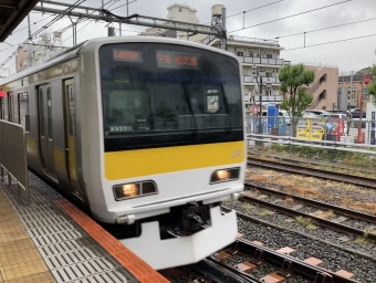 中野駅から吉祥寺駅の乗車記録(乗りつぶし)写真