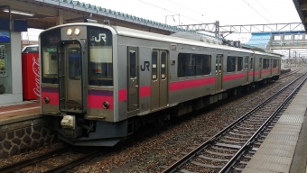 酒田駅から羽後本荘駅の乗車記録(乗りつぶし)写真