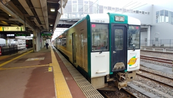 新庄駅から鳴子温泉駅の乗車記録(乗りつぶし)写真