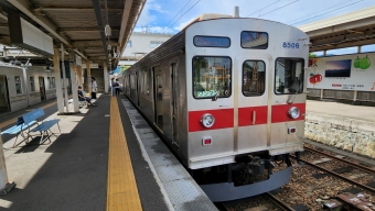 信州中野駅から長野駅の乗車記録(乗りつぶし)写真