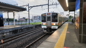 渋川駅から大前駅の乗車記録(乗りつぶし)写真