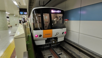 新さっぽろ駅から宮の沢駅の乗車記録(乗りつぶし)写真