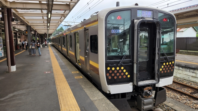 鉄道乗車記録の写真:乗車した列車(外観)(1)          