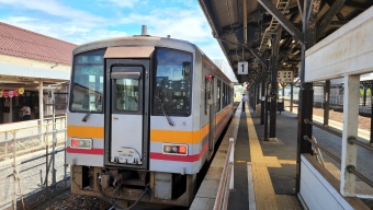 津山駅から智頭駅の乗車記録(乗りつぶし)写真