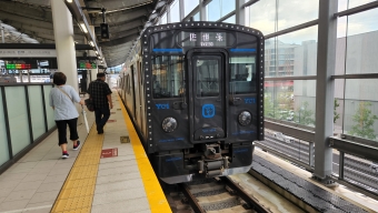 長崎駅から松原駅の乗車記録(乗りつぶし)写真