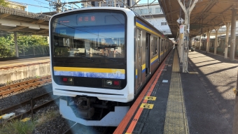 成田駅から銚子駅の乗車記録(乗りつぶし)写真