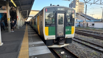 木更津駅から上総亀山駅の乗車記録(乗りつぶし)写真