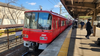 名鉄一宮駅から須ヶ口駅の乗車記録(乗りつぶし)写真