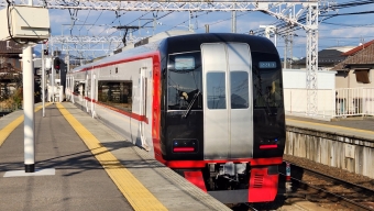 名鉄一宮駅から笠松駅の乗車記録(乗りつぶし)写真