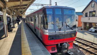 笠松駅から新羽島駅の乗車記録(乗りつぶし)写真