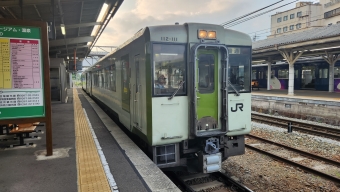 小諸駅から小淵沢駅の乗車記録(乗りつぶし)写真