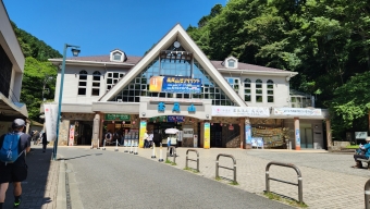 高尾山駅から清滝駅の乗車記録(乗りつぶし)写真