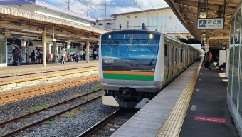 久喜駅から宇都宮駅の乗車記録(乗りつぶし)写真