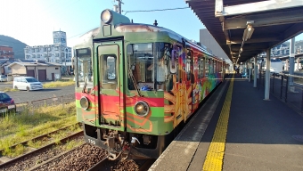 西舞鶴駅から豊岡駅の乗車記録(乗りつぶし)写真