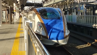 高崎駅から軽井沢駅の乗車記録(乗りつぶし)写真