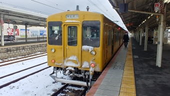 下関駅から居能駅の乗車記録(乗りつぶし)写真