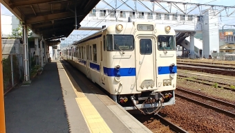 西唐津駅から久保田駅の乗車記録(乗りつぶし)写真