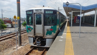 岡崎駅から新豊田駅の乗車記録(乗りつぶし)写真