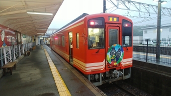 恵那駅から明智駅の乗車記録(乗りつぶし)写真