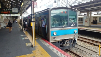 京都駅から六地蔵駅の乗車記録(乗りつぶし)写真