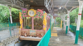 生駒山上駅から鳥居前駅の乗車記録(乗りつぶし)写真