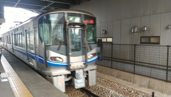 西金沢駅から小松駅の乗車記録(乗りつぶし)写真