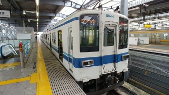 伊勢崎駅から館林駅の乗車記録(乗りつぶし)写真