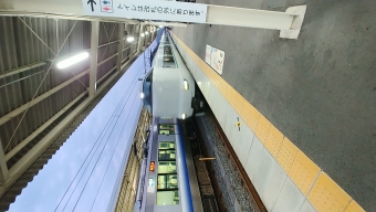 御坊駅から新大阪駅の乗車記録(乗りつぶし)写真