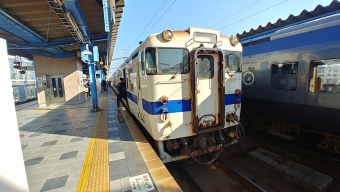 宮崎駅から油津駅の乗車記録(乗りつぶし)写真