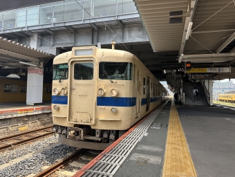 新山口駅から新下関駅の乗車記録(乗りつぶし)写真