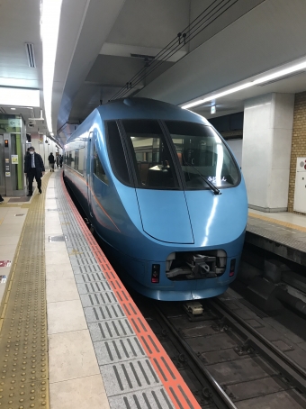 新宿駅から御殿場駅の乗車記録(乗りつぶし)写真