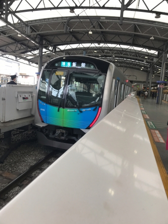 所沢駅から池袋駅の乗車記録(乗りつぶし)写真