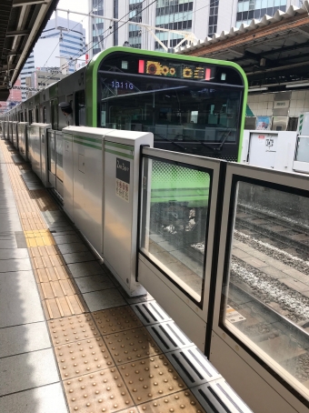 西日暮里駅から有楽町駅の乗車記録(乗りつぶし)写真