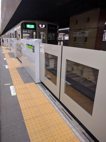 神保町駅から馬喰横山駅の乗車記録(乗りつぶし)写真