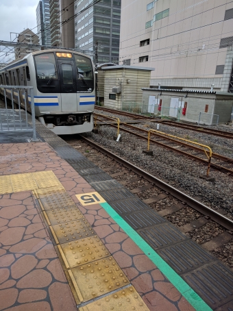 錦糸町駅から千葉駅の乗車記録(乗りつぶし)写真