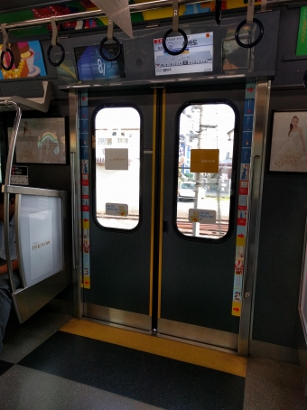 東松山駅から川越市駅の乗車記録(乗りつぶし)写真