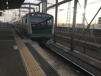 北与野駅から川越駅の乗車記録(乗りつぶし)写真