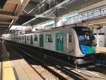 所沢駅から東村山駅の乗車記録(乗りつぶし)写真