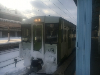 北上駅からほっとゆだ駅の乗車記録(乗りつぶし)写真
