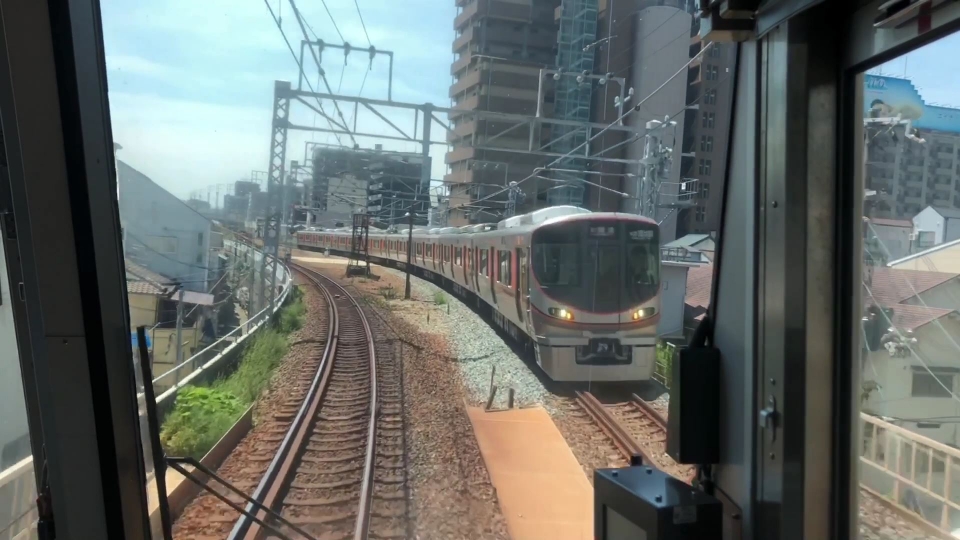 鉄道乗車記録「奈良駅から大阪駅」車窓・風景の写真(3) by Railway Video SJ 撮影日時:2019年08月