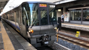 和歌山駅から天王寺駅の乗車記録(乗りつぶし)写真