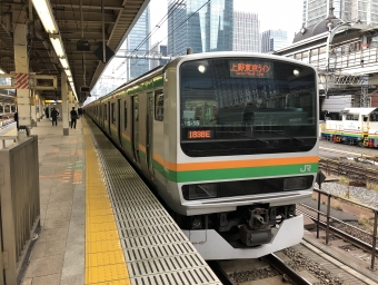 東京駅から行田駅の乗車記録(乗りつぶし)写真