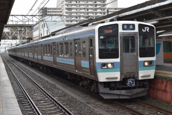 高尾駅から小淵沢駅の乗車記録(乗りつぶし)写真