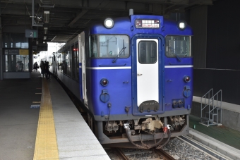 上越妙高駅から長岡駅の乗車記録(乗りつぶし)写真
