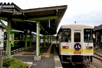 甘木駅から立野駅の乗車記録(乗りつぶし)写真