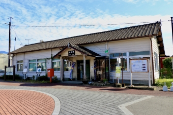 湯前駅から肥後西村駅の乗車記録(乗りつぶし)写真