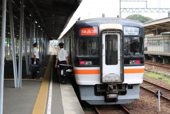 津駅から鳥羽駅の乗車記録(乗りつぶし)写真