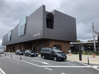 信濃境駅から小淵沢駅の乗車記録(乗りつぶし)写真