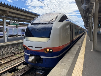 直江津駅から東三条駅の乗車記録(乗りつぶし)写真
