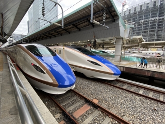 東京駅から越後湯沢駅の乗車記録(乗りつぶし)写真